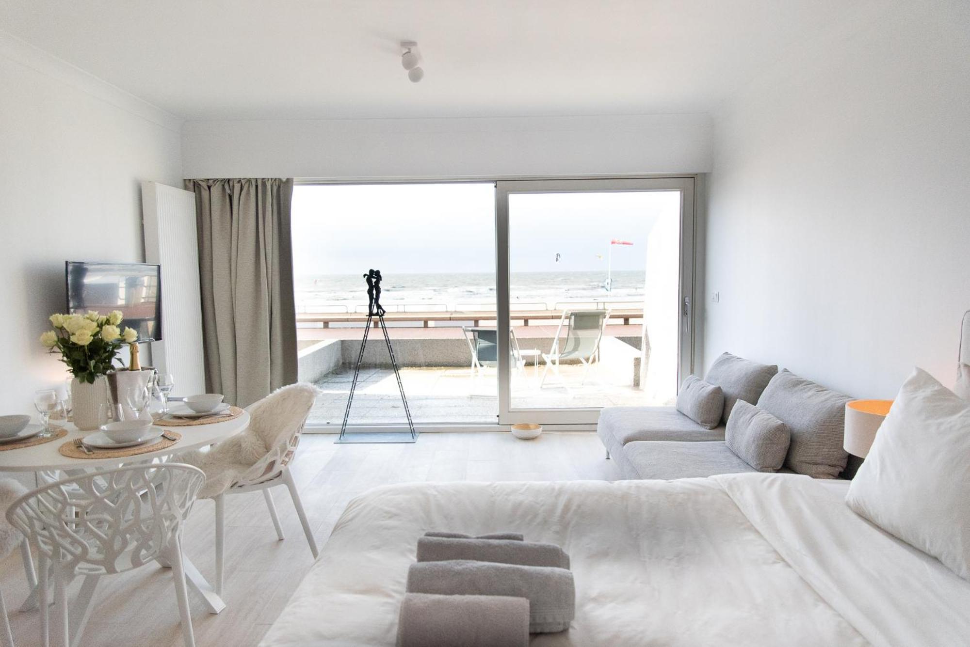 Art Studio - Studio With Seaview In De Haan Exteriér fotografie